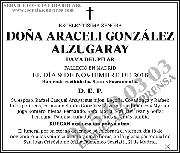 Araceli González Alzugaray